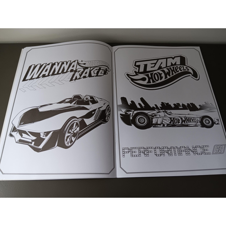 Hot Wheels kleurboek auto’s | kinderen | Angelique’s Kringloop
