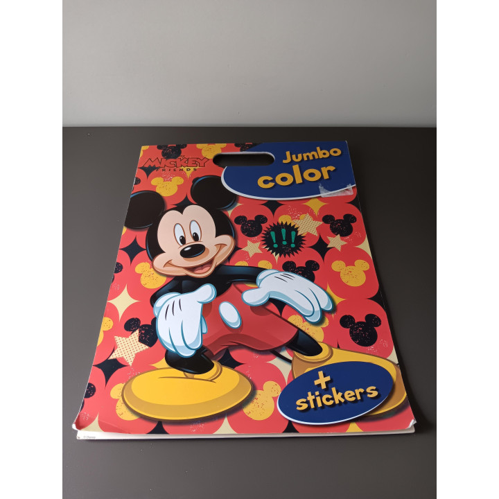 Groot Disney kleurboek met Mickey en vrienden