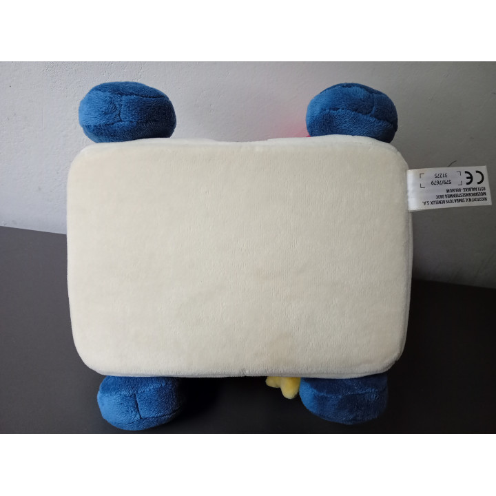 Handbeschilderde Decoratieve Schaal Blauw Ovaal