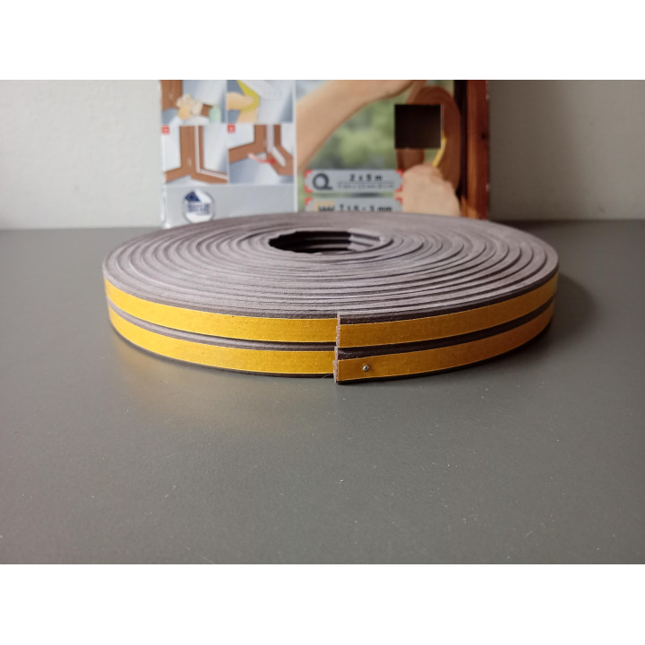 Powerfix Profi Tochtstrip Bruin | Zelfklevend