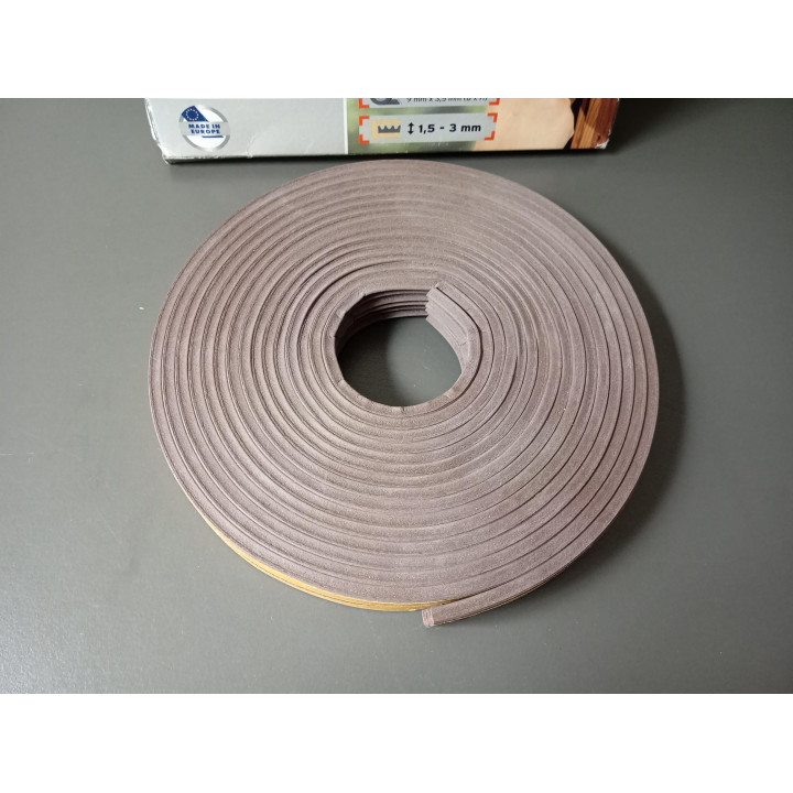 Powerfix Profi Tochtstrip Bruin | Zelfklevend