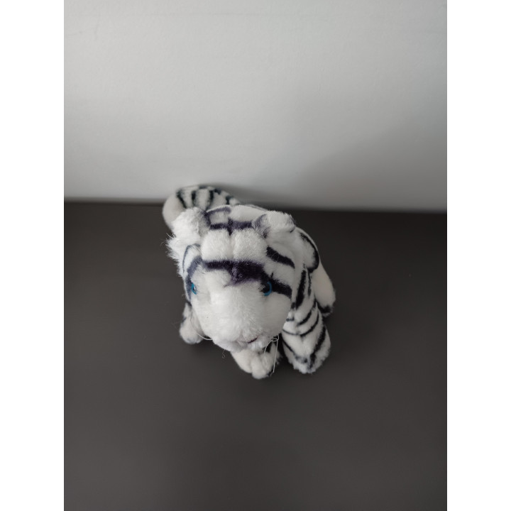 Knuffel witte tijger 20 cm | zittend | Angelique’s Kringloop