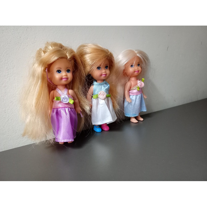 Zuru Sparkle Girlz Little Friends Set 3 Poppen