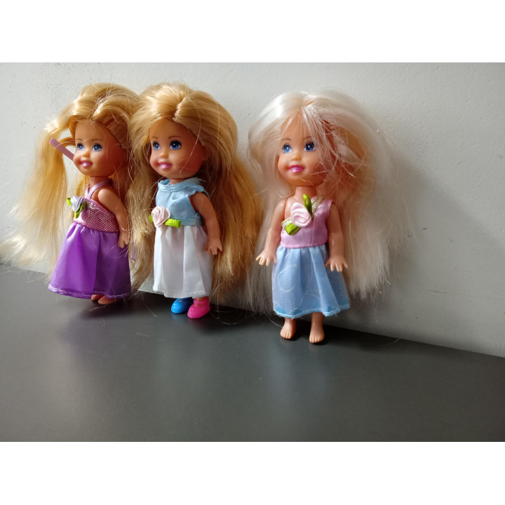 Zuru Sparkle Girlz Little Friends Set 3 Poppen