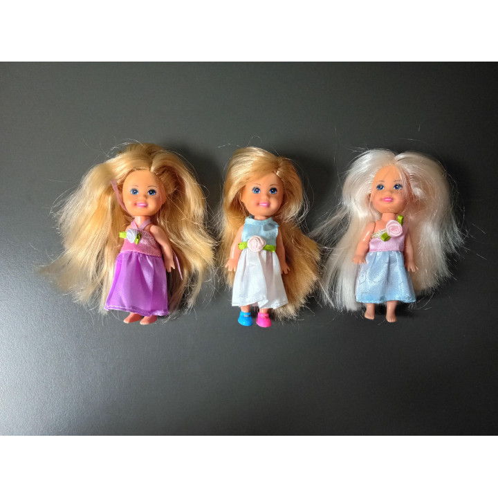 Zuru Sparkle Girlz Little Friends Set 3 Poppen