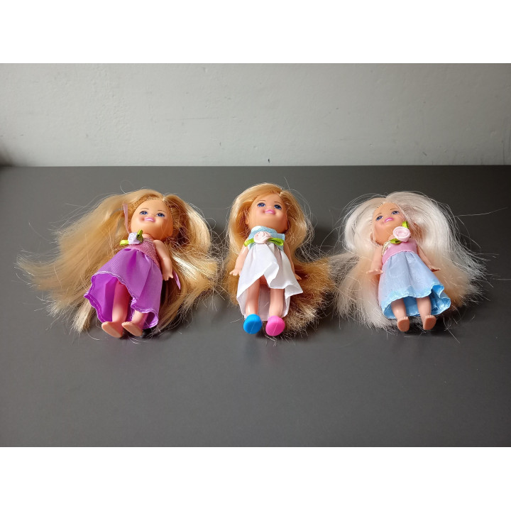 Zuru Sparkle Girlz Little Friends Set 3 Poppen