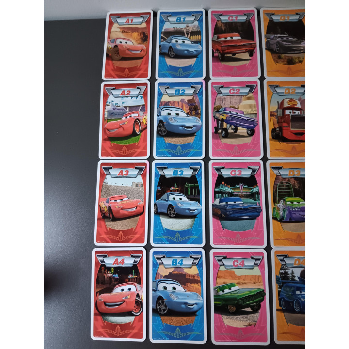 Disney Cars kwartetspel | kinderspel | Angelique’s Kringloop