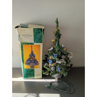 Gedecoreerde Kerstboom met Verlichting 58 cm