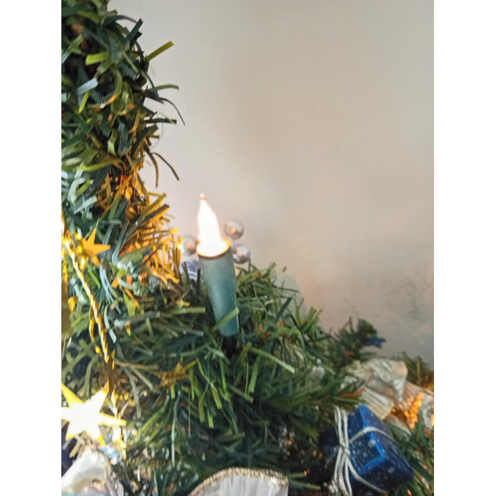 Gedecoreerde Kerstboom met Verlichting 58 cm