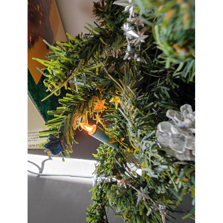 Gedecoreerde Kerstboom met Verlichting 58 cm