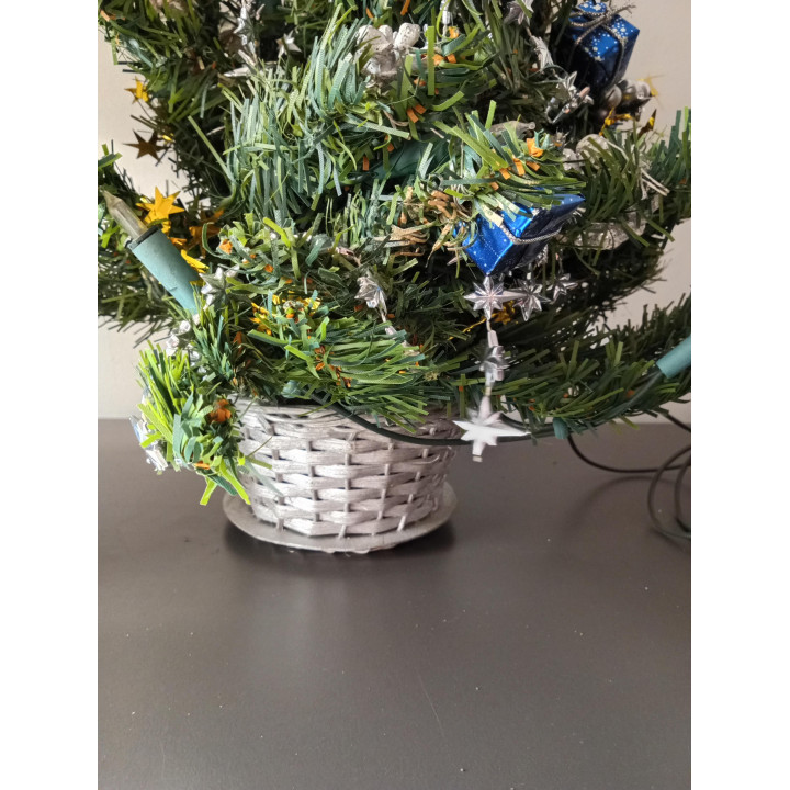 Gedecoreerde Kerstboom met Verlichting 58 cm