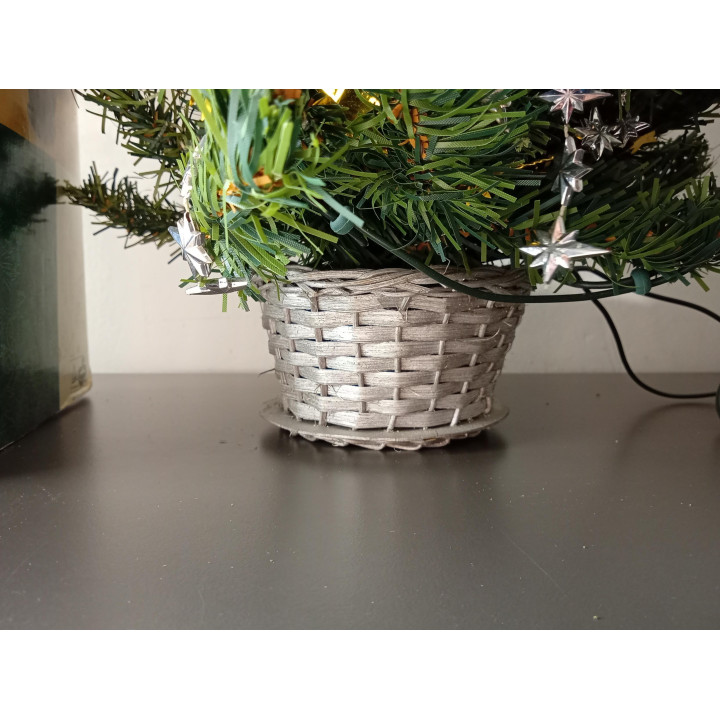 Gedecoreerde Kerstboom met Verlichting 58 cm