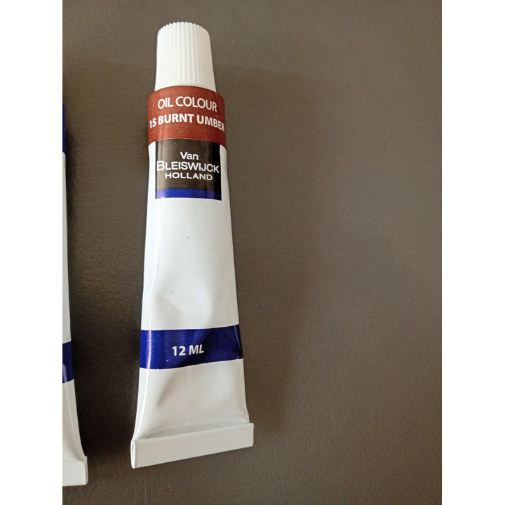 6 Olieverf Tubes Van Bleiswijck 12 ml