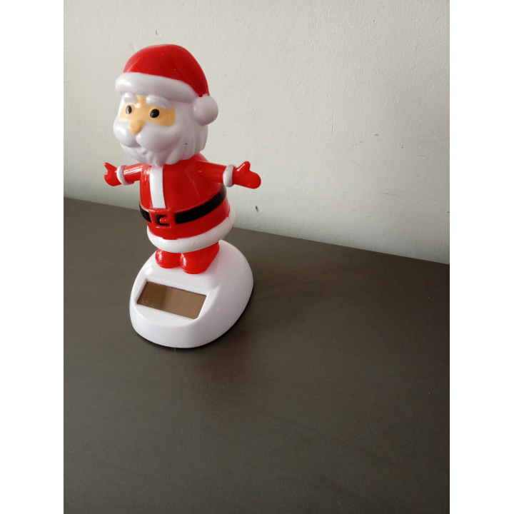 Solar Kerstman Bewegend op Zonne-energie