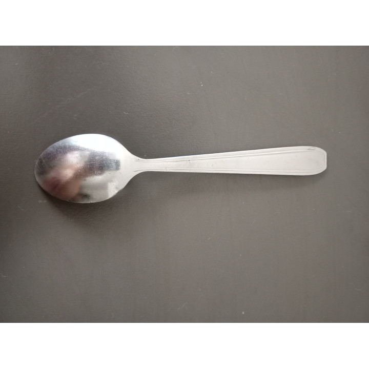 RVS Koffielepel Strak Model 13 cm