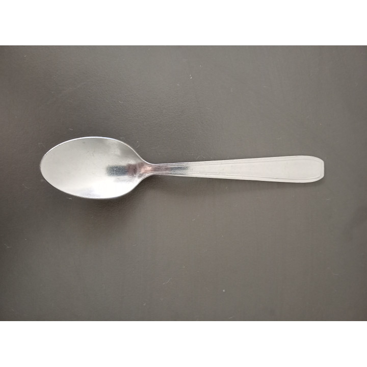 RVS Koffielepel Strak Model 13 cm