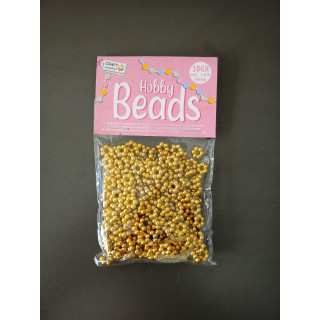 Goudkleurige Hobby Kralen 30 Gram