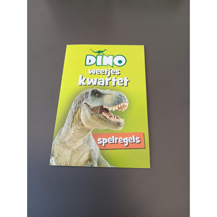 Dino kwartetspel | extra grote kaarten | Angelique’s Kringloop