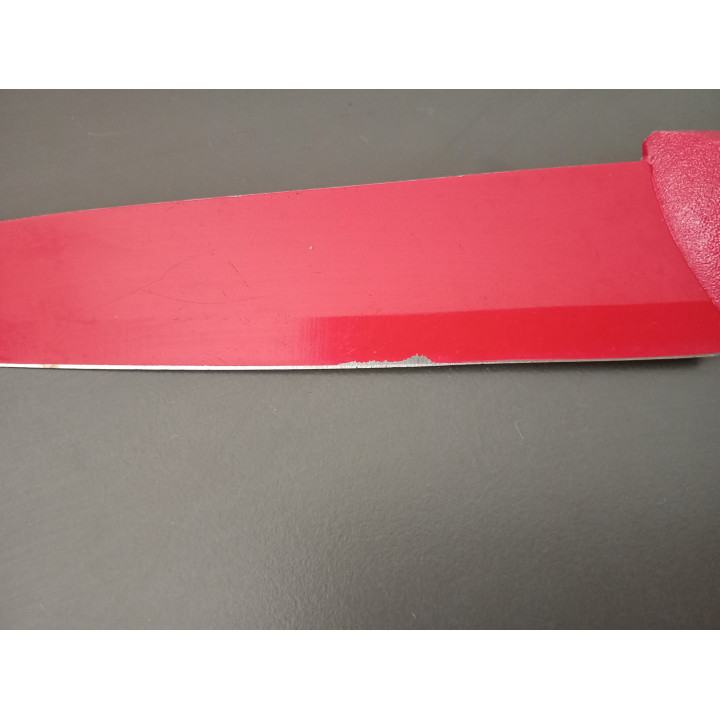 Rood Keukenmes met Antiaanbaklaag
