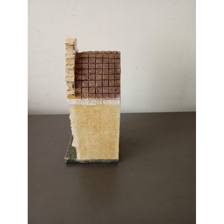 Blokker Miniatuur Grachtenpand Leeuwarden 1668