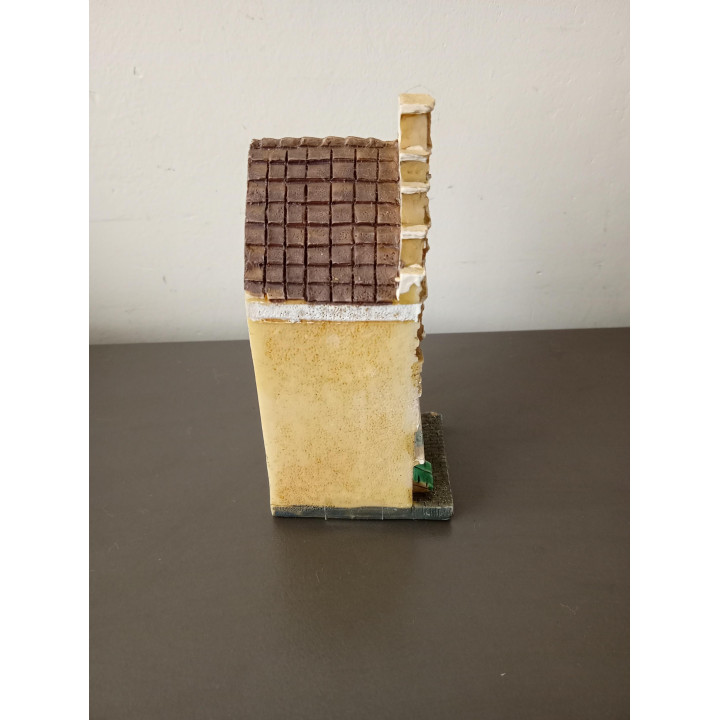 Blokker Miniatuur Grachtenpand Leeuwarden 1668