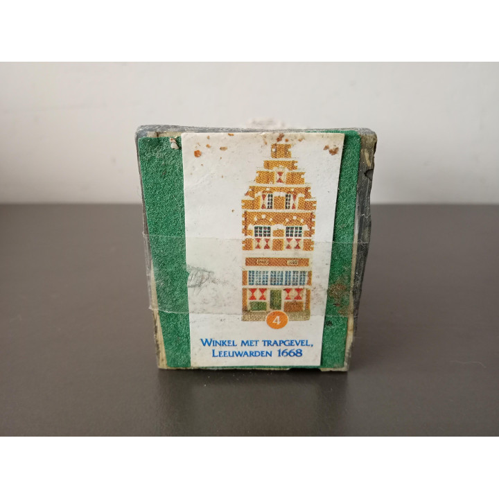 Blokker Miniatuur Grachtenpand Leeuwarden 1668