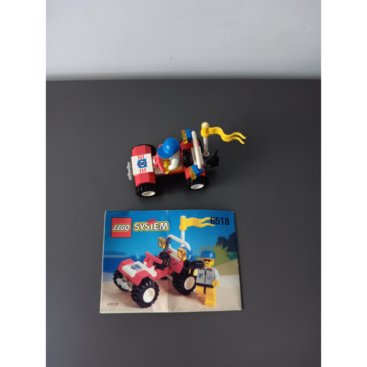 LEGO System 6518 - Red Outback Buggy + Handleiding