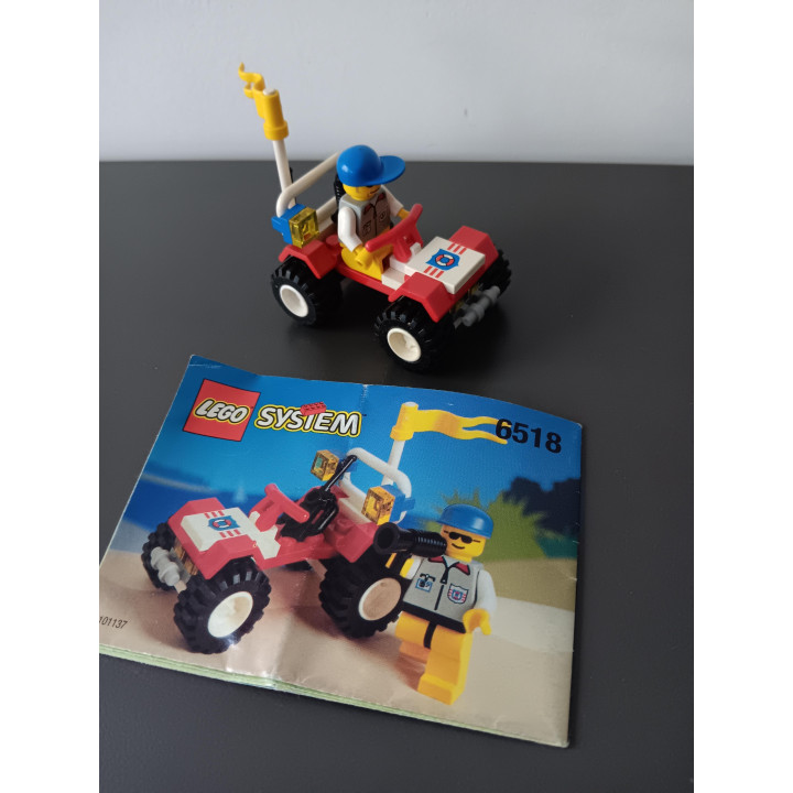 LEGO System 6518 - Red Outback Buggy + Handleiding