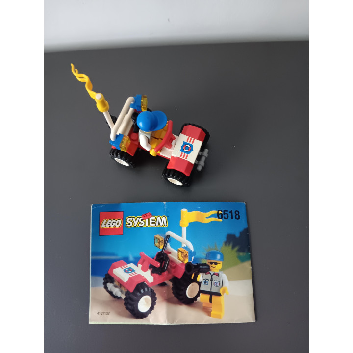 LEGO System 6518 - Red Outback Buggy + Handleiding