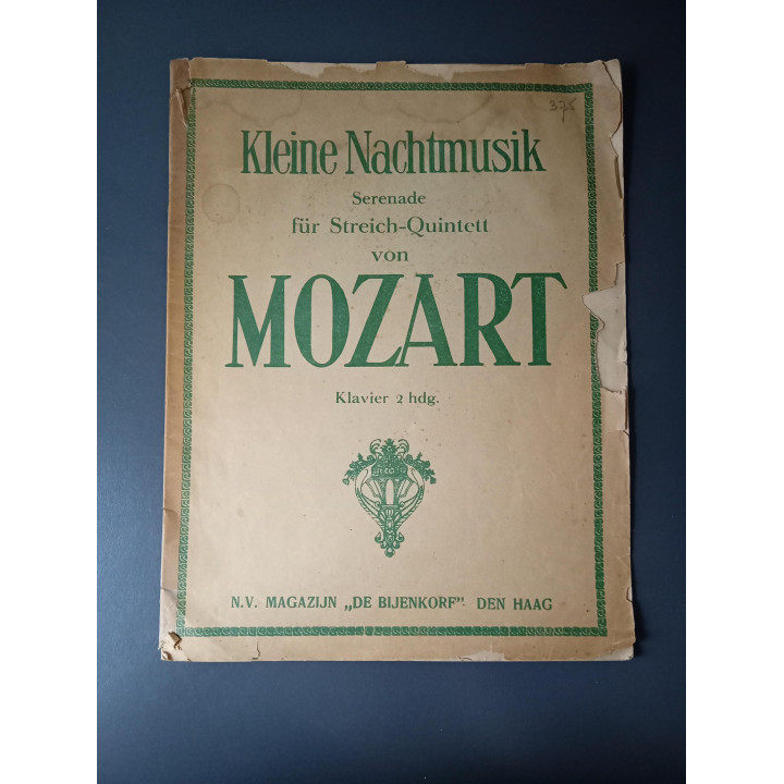 Mozart Kleine Nachtmusik Bladmuziek Piano Tweehandig