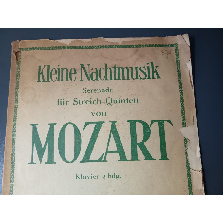 Mozart Kleine Nachtmusik Bladmuziek Piano Tweehandig