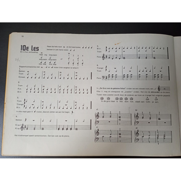 Speel Jij Speel Ik 1 Pianolesboek - Magda Evertse