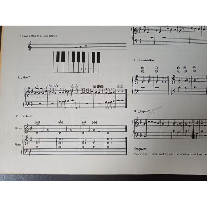 Speel Jij Speel Ik 1 Pianolesboek - Magda Evertse
