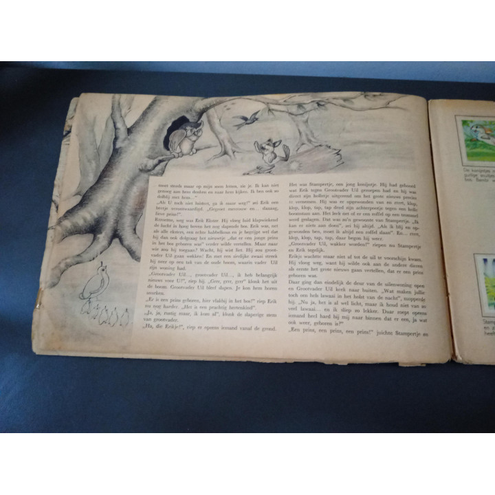 Walt Disney's Bambi vintage kinderboek Margriet 1952