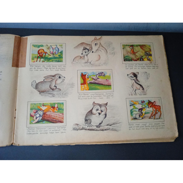 Walt Disney's Bambi vintage kinderboek Margriet 1952