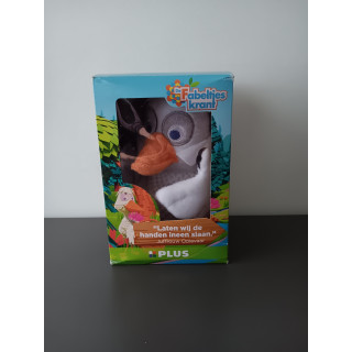 De Fabeltjeskrant - Juffrouw Ooievaar Knuffel (PLUS Editie, Nieuw in Doos)