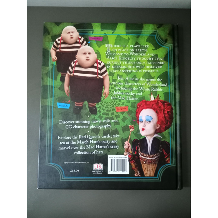 Disney Alice in Wonderland The Visual Guide hardcover boek