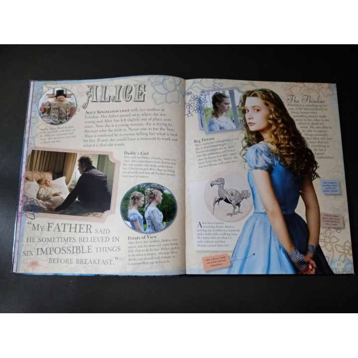 Disney Alice in Wonderland The Visual Guide hardcover boek