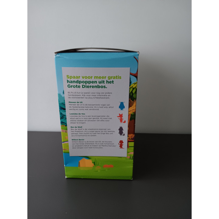 De Fabeltjeskrant - Juffrouw Ooievaar Knuffel (PLUS Editie, Nieuw in Doos)