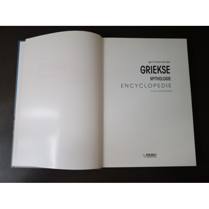 Geïllustreerde Griekse Mythologie Encyclopedie Guus Houtzager