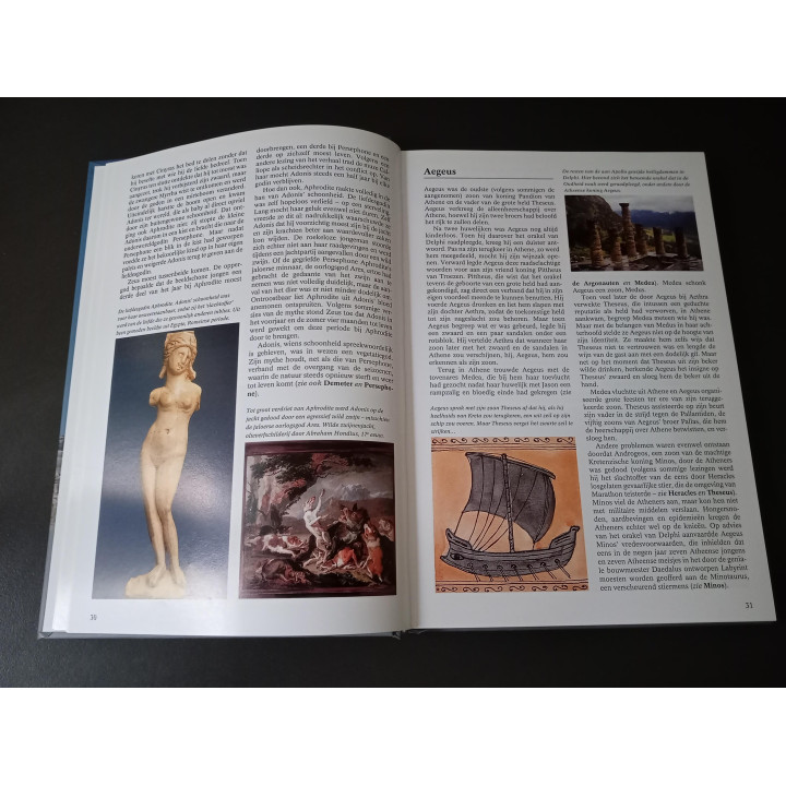 Geïllustreerde Griekse Mythologie Encyclopedie Guus Houtzager