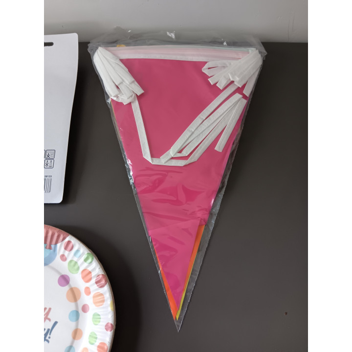 Verjaardag Set - Bordjes, Servetten, Ballonnen, Slingers & Kaarsjes