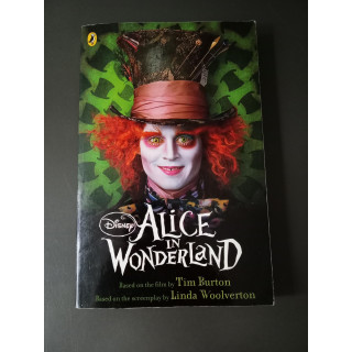 Disney Alice in Wonderland Engelstalig boek Tim Burton