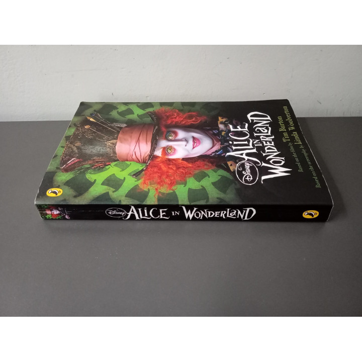 Disney Alice in Wonderland Engelstalig boek Tim Burton