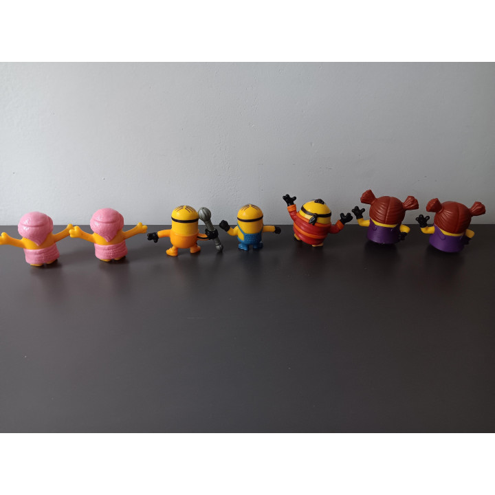 Minions speelfiguren set 7 stuks | Angelique’s Kringloop