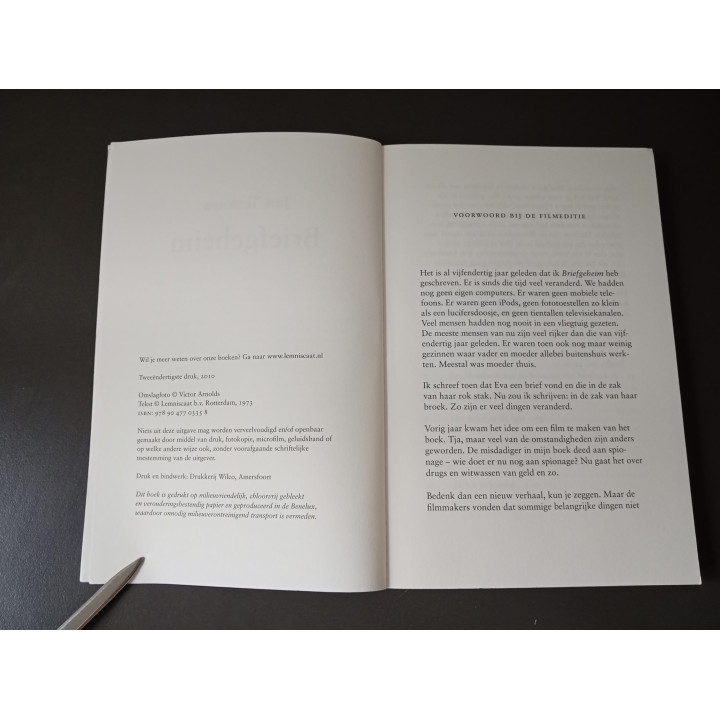 Briefgeheim filmeditie Jan Terlouw hardcover