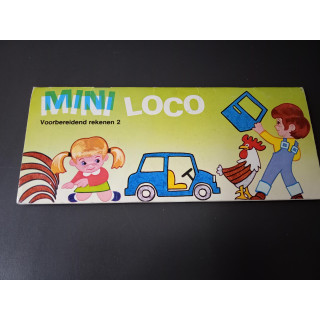 Mini Loco boekje Voorbereidend rekenen 2 compleet