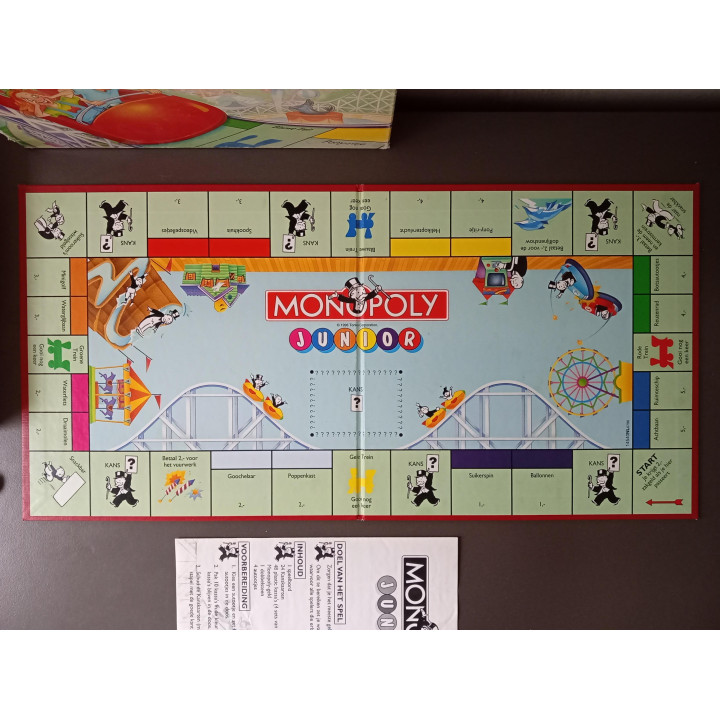 Monopoly Junior Parker compleet bordspel 1996