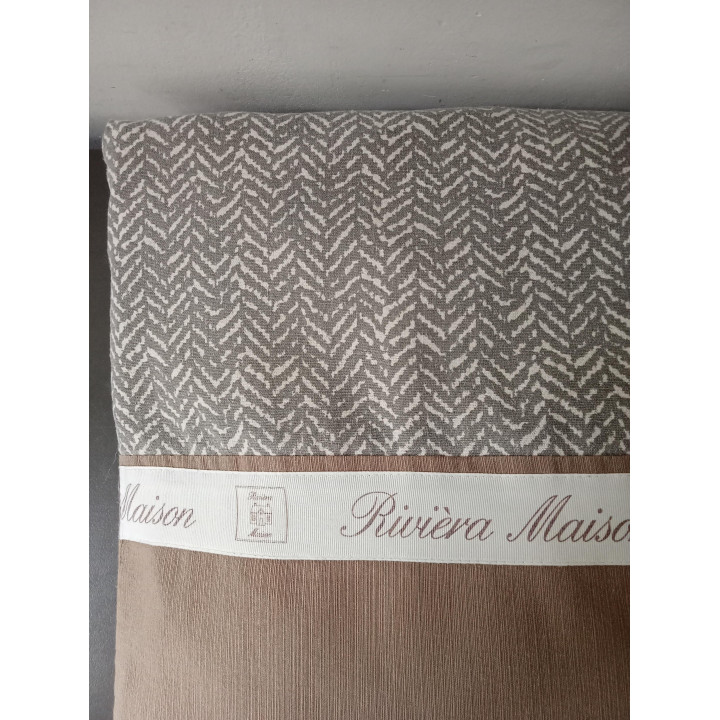 Riviera Maison sierkussen taupe grijs 45 x 45 cm