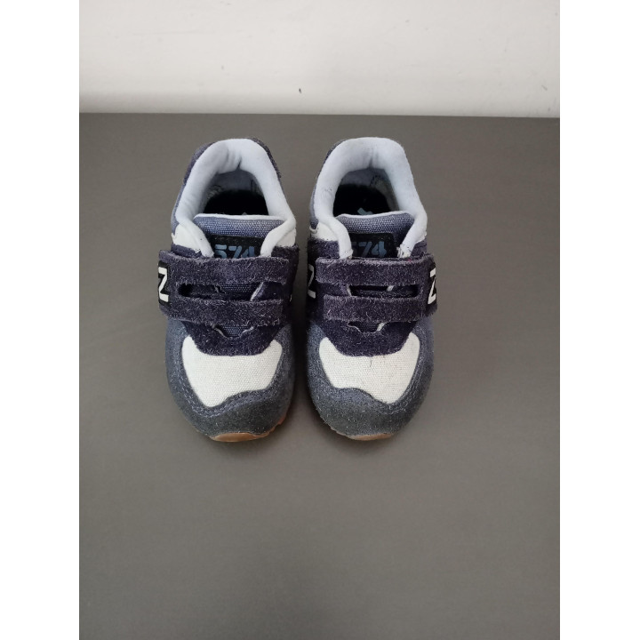 New Balance 574 kindersneakers maat 21 blauw